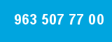 963 507 77 00 963 507 77 00